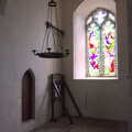 Under the tower in All Saints church, A Camper-Van Trip, West Harling, Norfolk - 13th April 2022