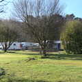 The view from our pitch im the morning, A Camper-Van Trip, West Harling, Norfolk - 13th April 2022
