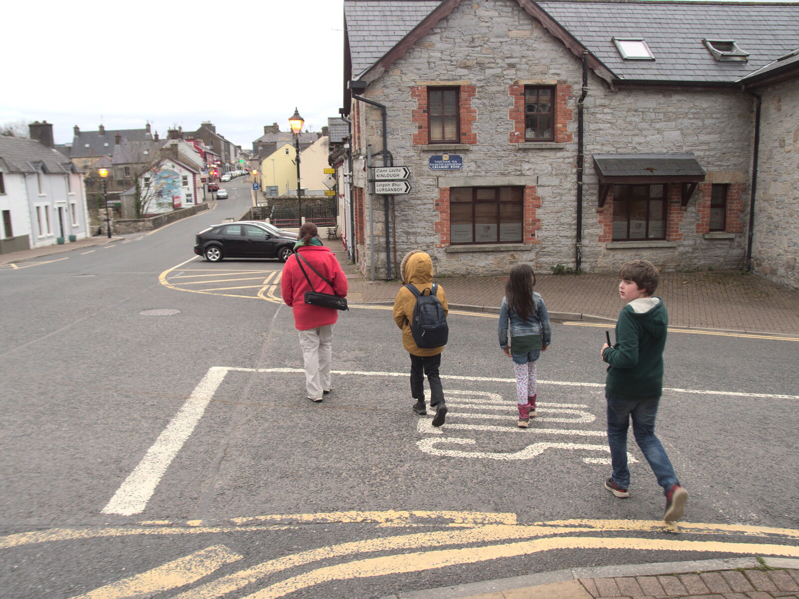 We head out into Manorhamilton from Manorhamilton and Bundoran, Leitrim and Donegal, Ireland - 16th April 2022
