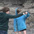 Harry finds a dead crab, Manorhamilton and Bundoran, Leitrim and Donegal, Ireland - 16th April 2022