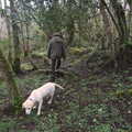 Milo and Philly out in the woods, Manorhamilton and Bundoran, Leitrim and Donegal, Ireland - 16th April 2022