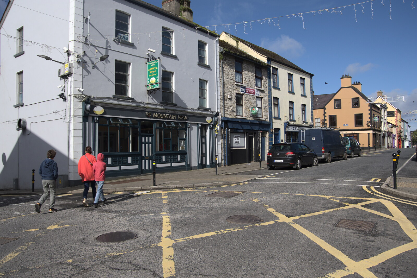 On the streets of Manorhamilton from Manorhamilton and Bundoran, Leitrim and Donegal, Ireland - 16th April 2022
