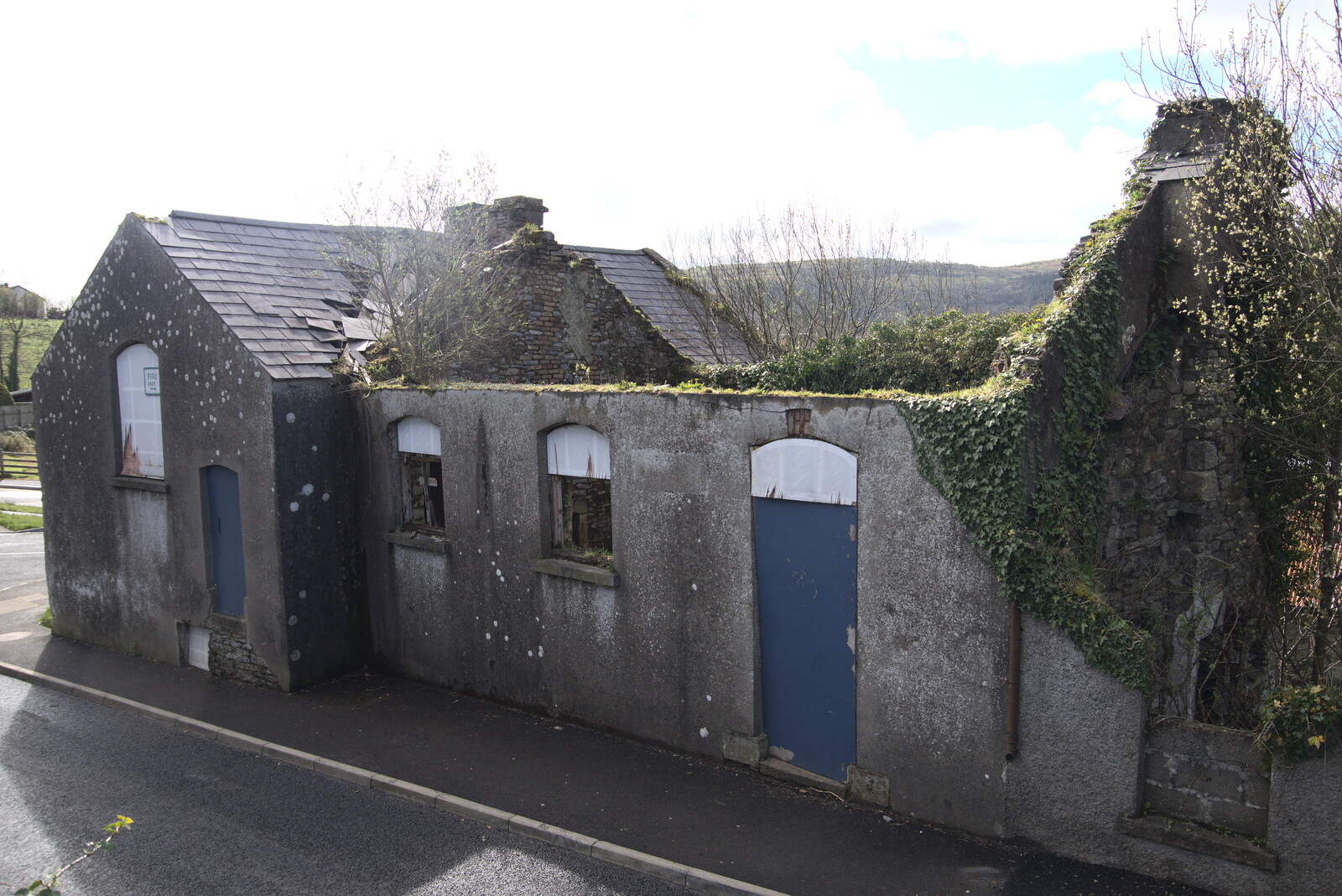 A derelict school from Manorhamilton and Bundoran, Leitrim and Donegal, Ireland - 16th April 2022