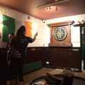 There's a darts match going on, Greencastle, Doagh and Malin Head, County Donegal, Ireland - 19th April 2022