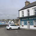 The hire car outside Kealy's, Greencastle, Doagh and Malin Head, County Donegal, Ireland - 19th April 2022
