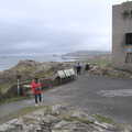 Isobel roams around at Malin Head, Greencastle, Doagh and Malin Head, County Donegal, Ireland - 19th April 2022