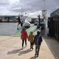 2022 We walk on to the Foyle Ferry