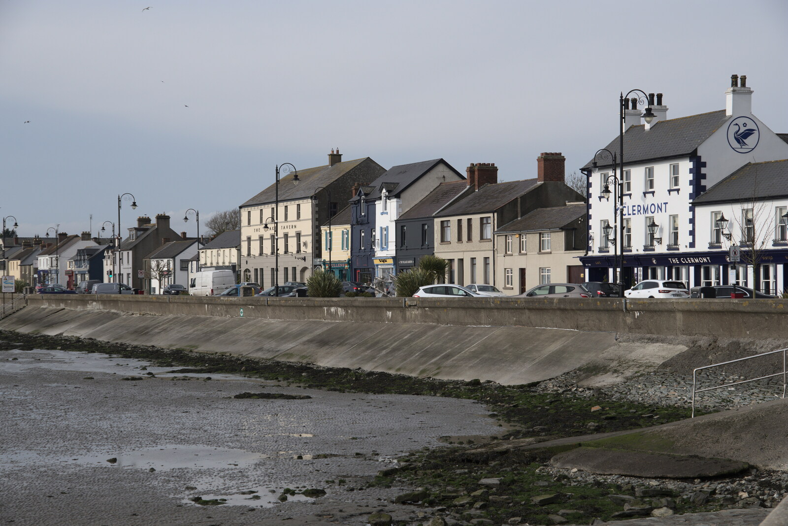 Blackrock North and South, Louth and County Dublin, Ireland - 23rd April 2022: The seafront at Blackrock, Louth