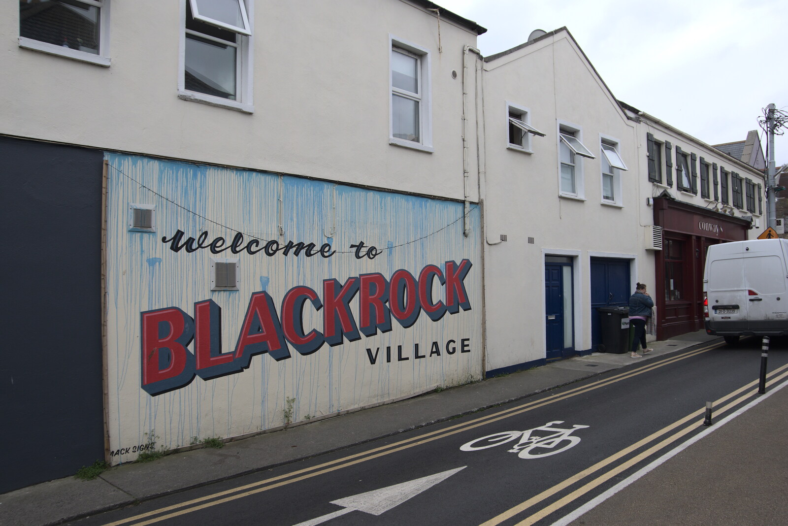 Blackrock North and South, Louth and County Dublin, Ireland - 23rd April 2022: Another urban 'village'