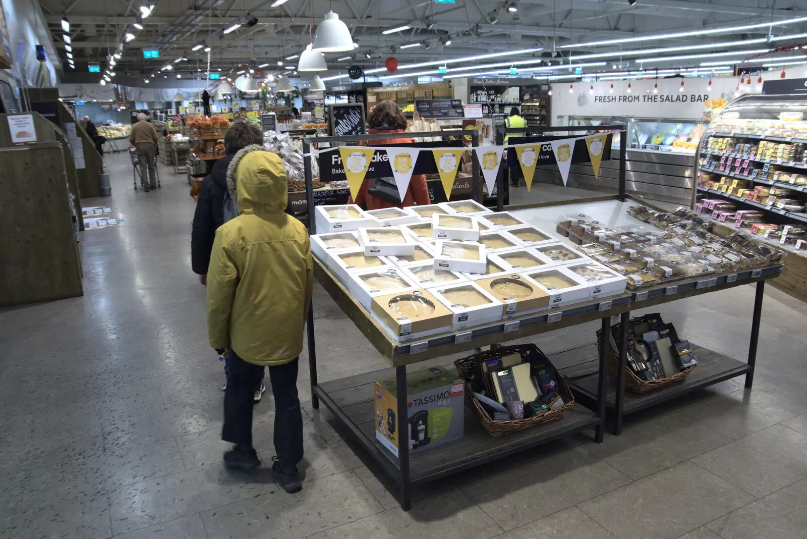 Fred and Harry roam around in SuperValu, from Blackrock North and South, Louth and County Dublin, Ireland - 23rd April 2022