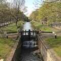The Grand Canal in Dublin, Blackrock North and South, Louth and County Dublin, Ireland - 23rd April 2022