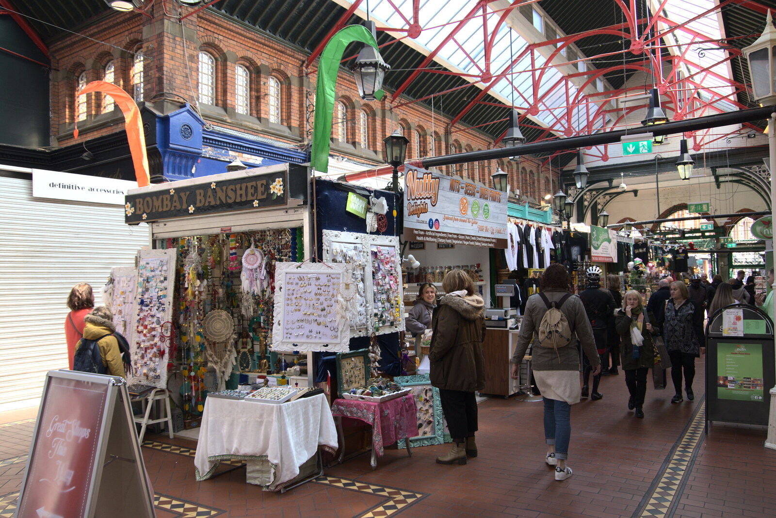 Blackrock North and South, Louth and County Dublin, Ireland - 23rd April 2022: George's Street Arcade in Dublin