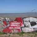 Red and White tagging, Blackrock North and South, Louth and County Dublin, Ireland - 23rd April 2022