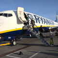 Our plane loads up, Blackrock North and South, Louth and County Dublin, Ireland - 23rd April 2022