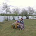 2022 Isobel eats a cold and windy picnic