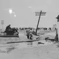 The café has some old photos of the 1953 floods, On the Beach at Sea Palling, Norfolk - 8th May 2022