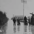 A flooded Sea Palling in 1953, On the Beach at Sea Palling, Norfolk - 8th May 2022