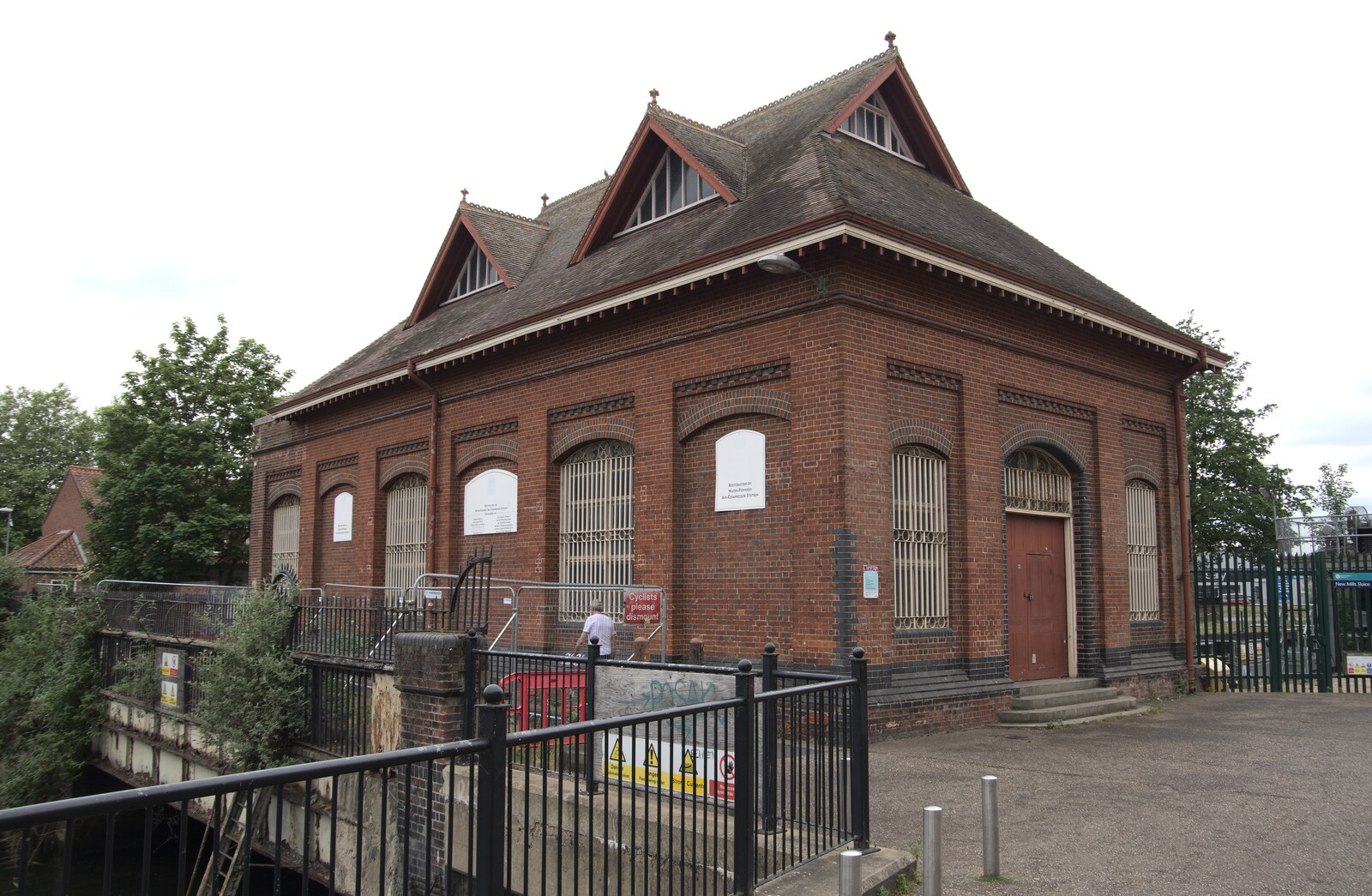 The late-Victorian pumping station from Discovering the Hidden City: Norwich, Norfolk - 23rd May 2022