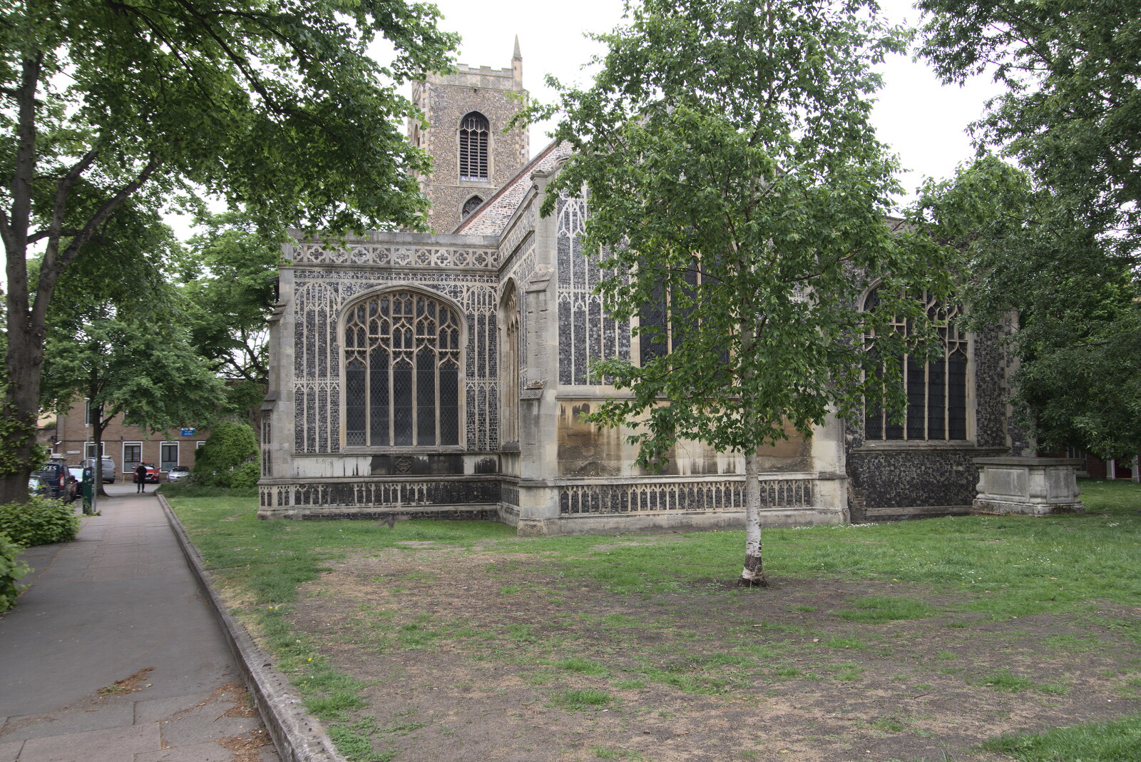 The old St. Michael's Church on Oak Street from Discovering the Hidden City: Norwich, Norfolk - 23rd May 2022