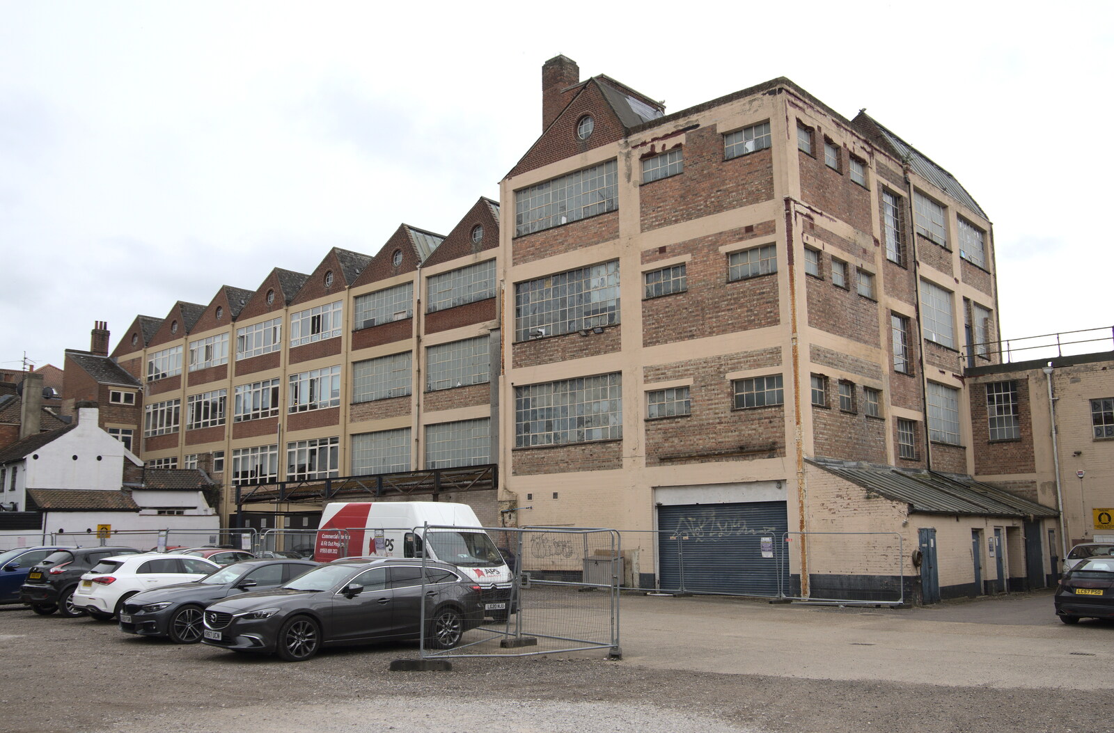 The back of St. George's Works from Discovering the Hidden City: Norwich, Norfolk - 23rd May 2022