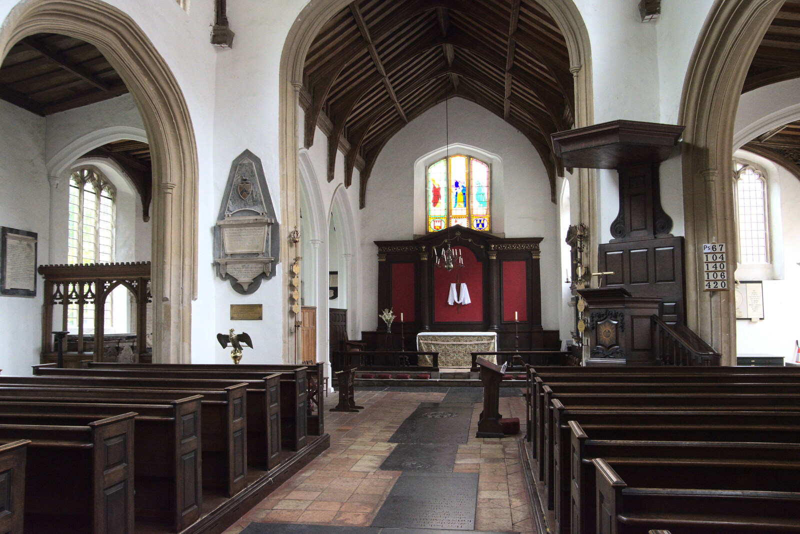 The inside of St. George's Church from Discovering the Hidden City: Norwich, Norfolk - 23rd May 2022
