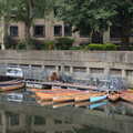 2022 Pub and Paddle canoes moored up on the Wensum