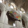 2022 Wicker art in Norwich Cathedral
