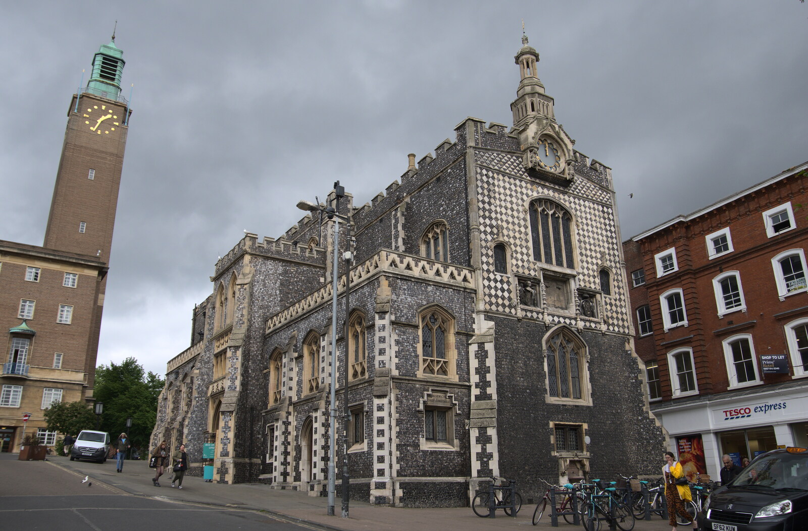 The Guildhall on Gaol Hill from Discovering the Hidden City: Norwich, Norfolk - 23rd May 2022