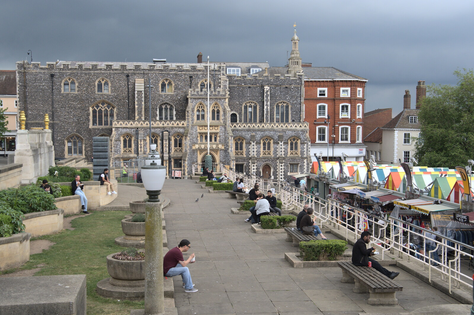 Another view of the Guildhall from Discovering the Hidden City: Norwich, Norfolk - 23rd May 2022