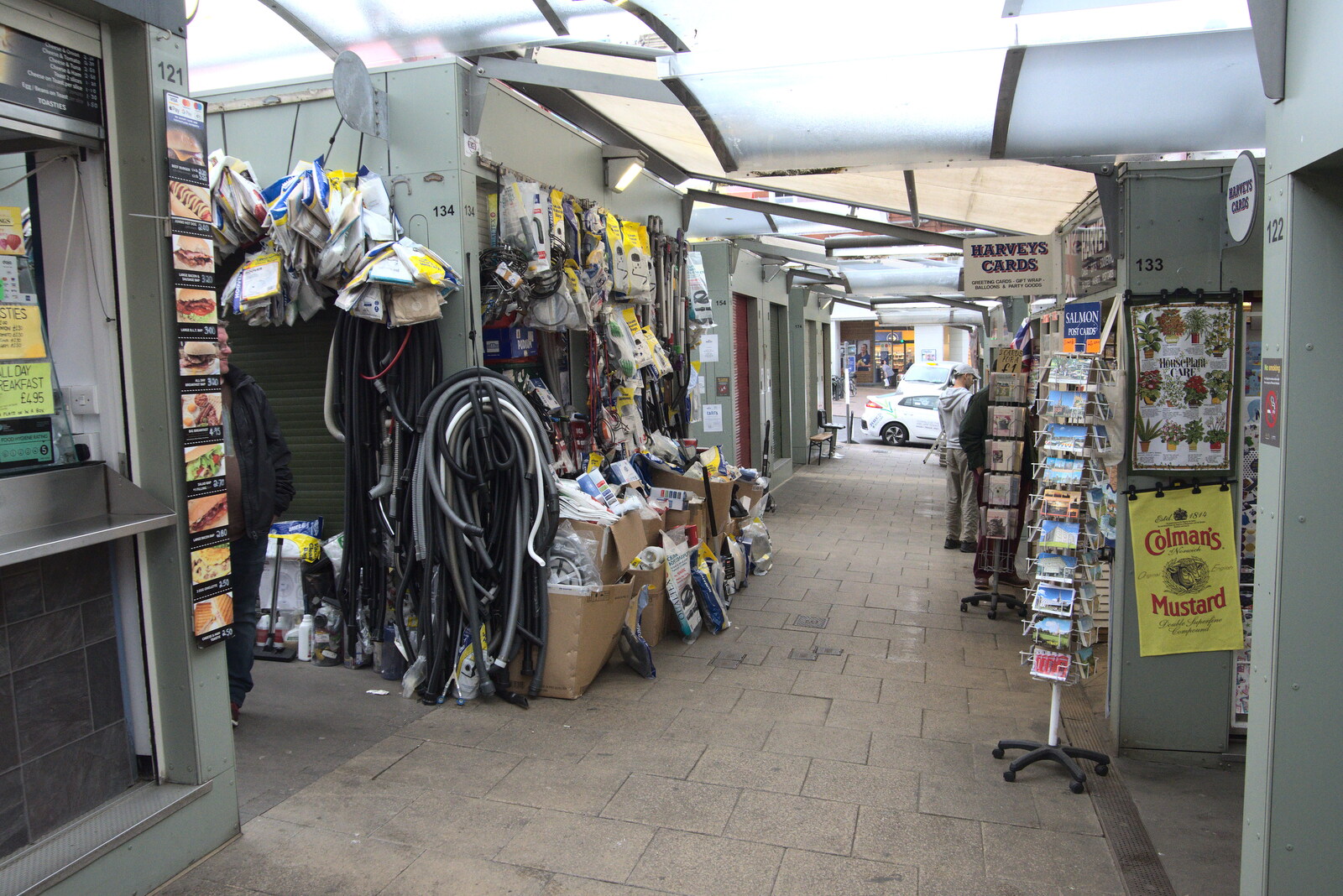 A Hoover spares stall from Discovering the Hidden City: Norwich, Norfolk - 23rd May 2022
