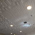 2022 The hotel's restaurant has a funky 1960s ceiling