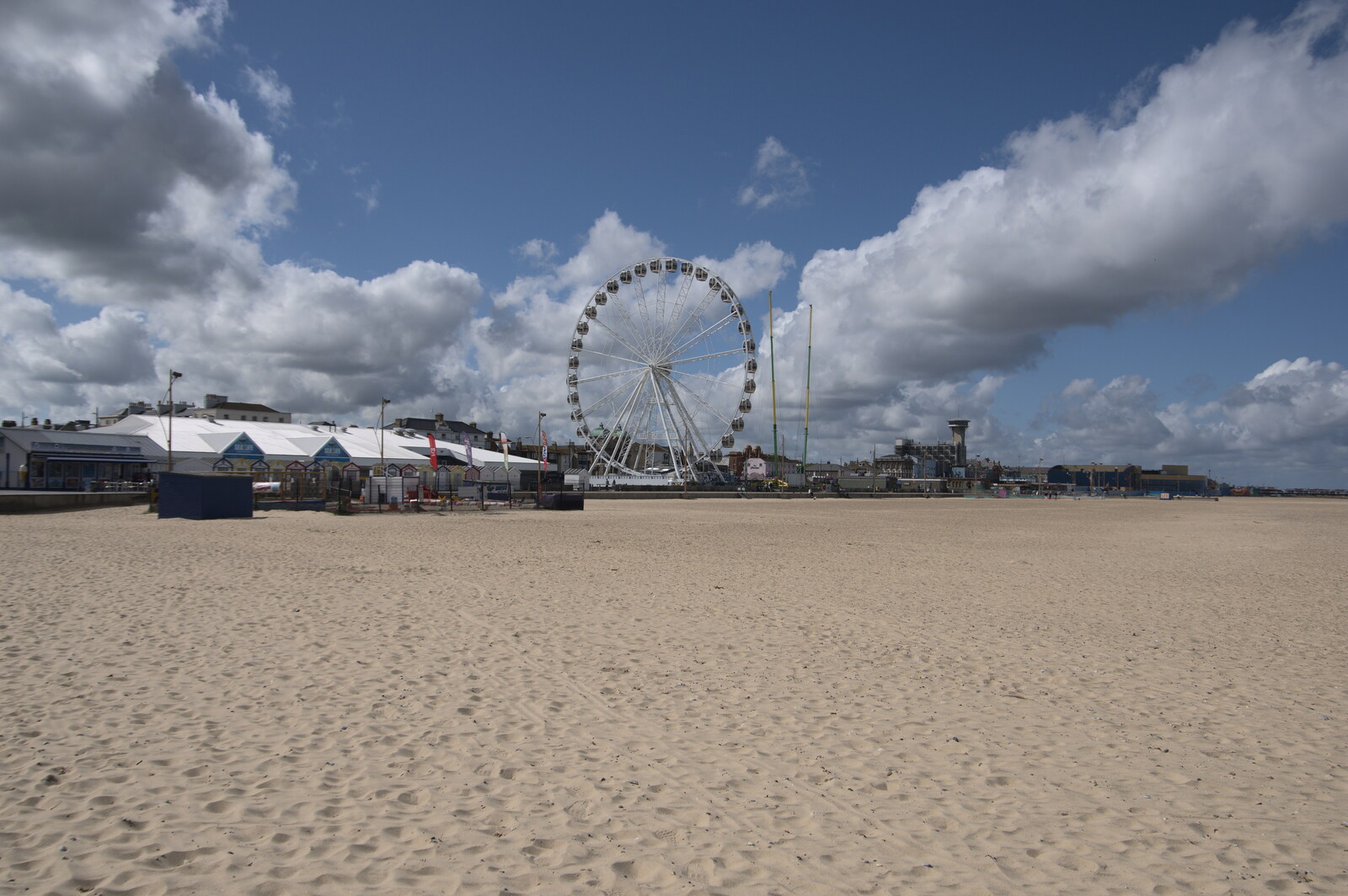 Looking back to the 'strip' from Faded Seaside Glamour: A Weekend in Great Yarmouth, Norfolk - 29th May 2022