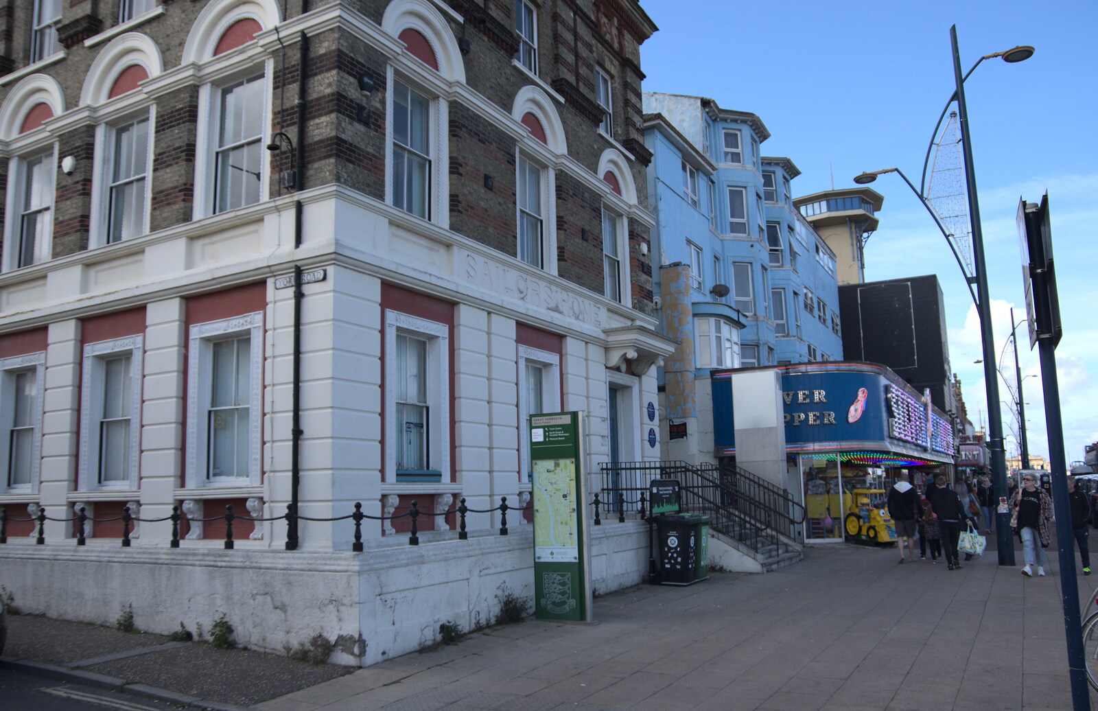 The former Sailors' Home from Faded Seaside Glamour: A Weekend in Great Yarmouth, Norfolk - 29th May 2022
