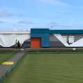 2022 Modern building next to the bowling greens