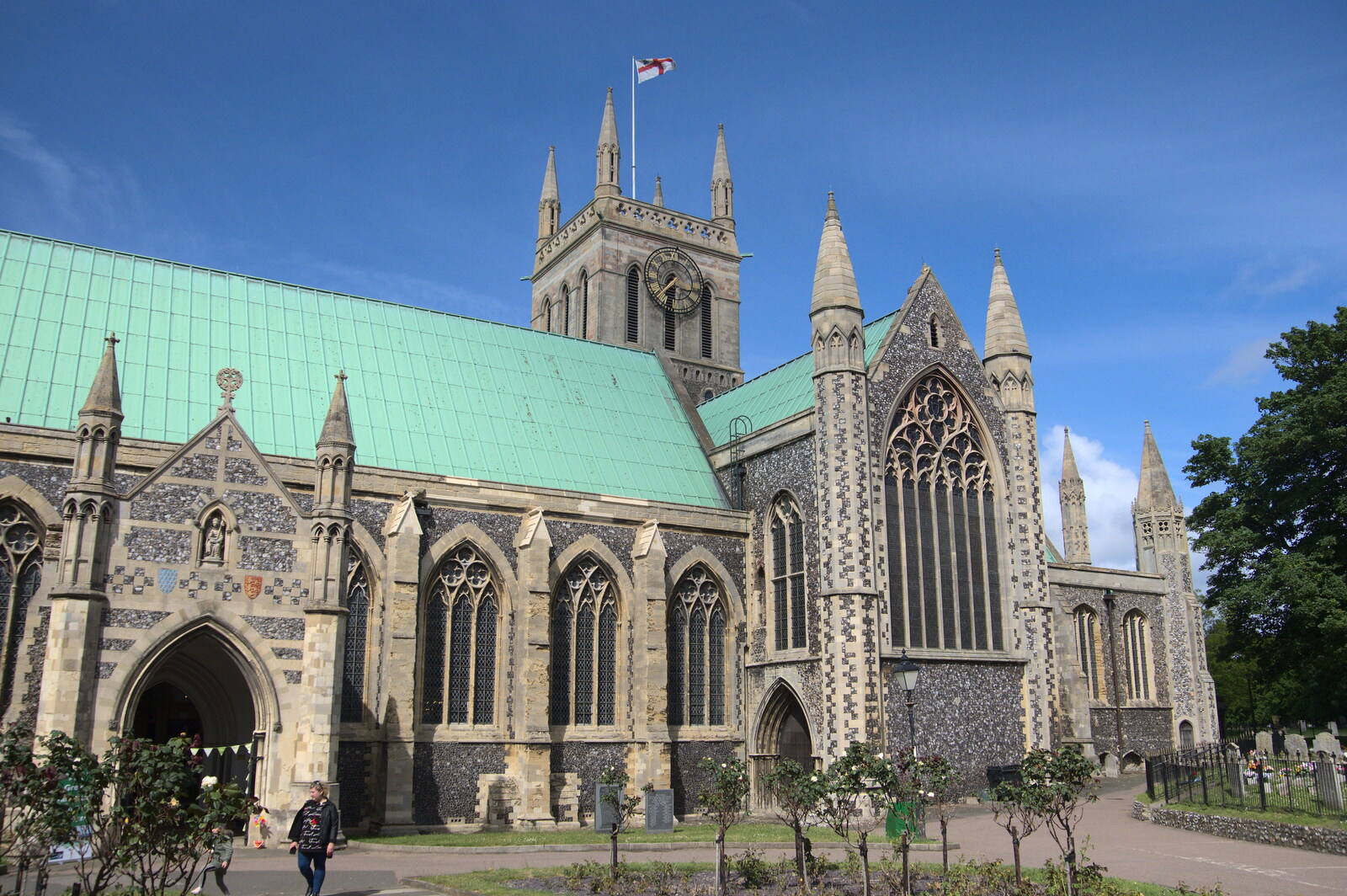 Great Yarmouth Minster from Faded Seaside Glamour: A Weekend in Great Yarmouth, Norfolk - 29th May 2022