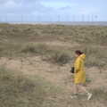 2022 Isobel roams around the dunes