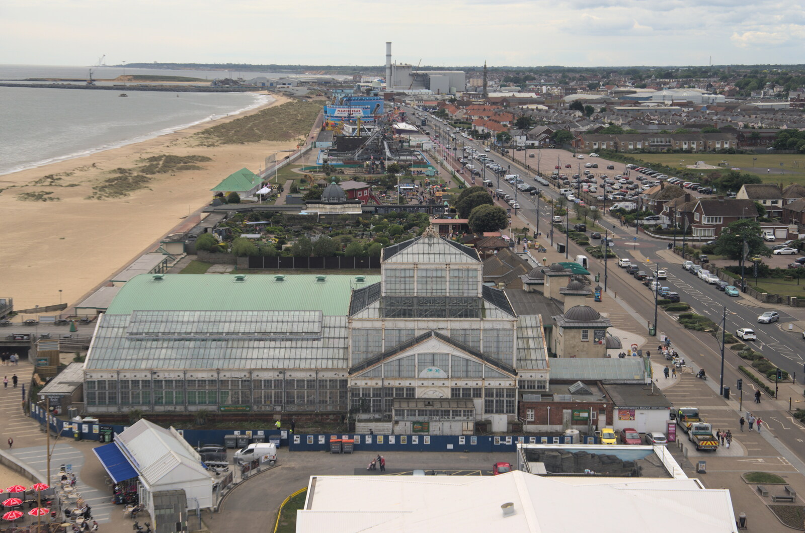 The Winter Gardens, and the Pleasure Beach from Faded Seaside Glamour: A Weekend in Great Yarmouth, Norfolk - 29th May 2022