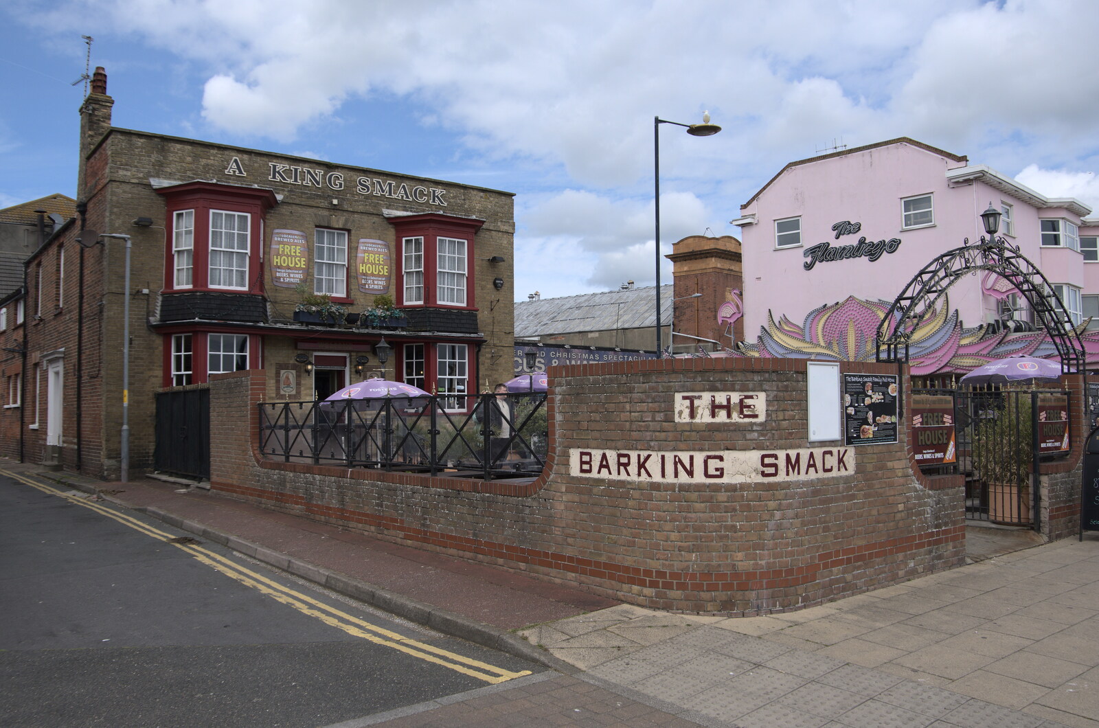 The Barking Smack pub - an original name at least from Faded Seaside Glamour: A Weekend in Great Yarmouth, Norfolk - 29th May 2022