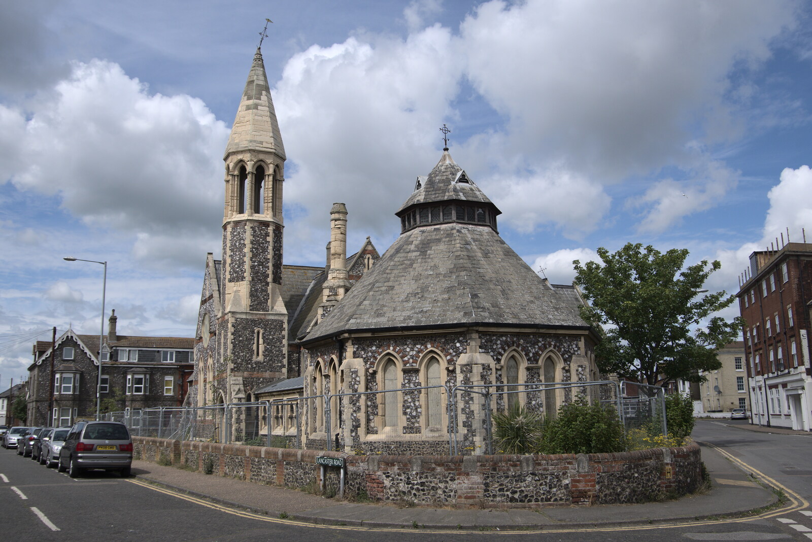 The old St. John's church from Faded Seaside Glamour: A Weekend in Great Yarmouth, Norfolk - 29th May 2022