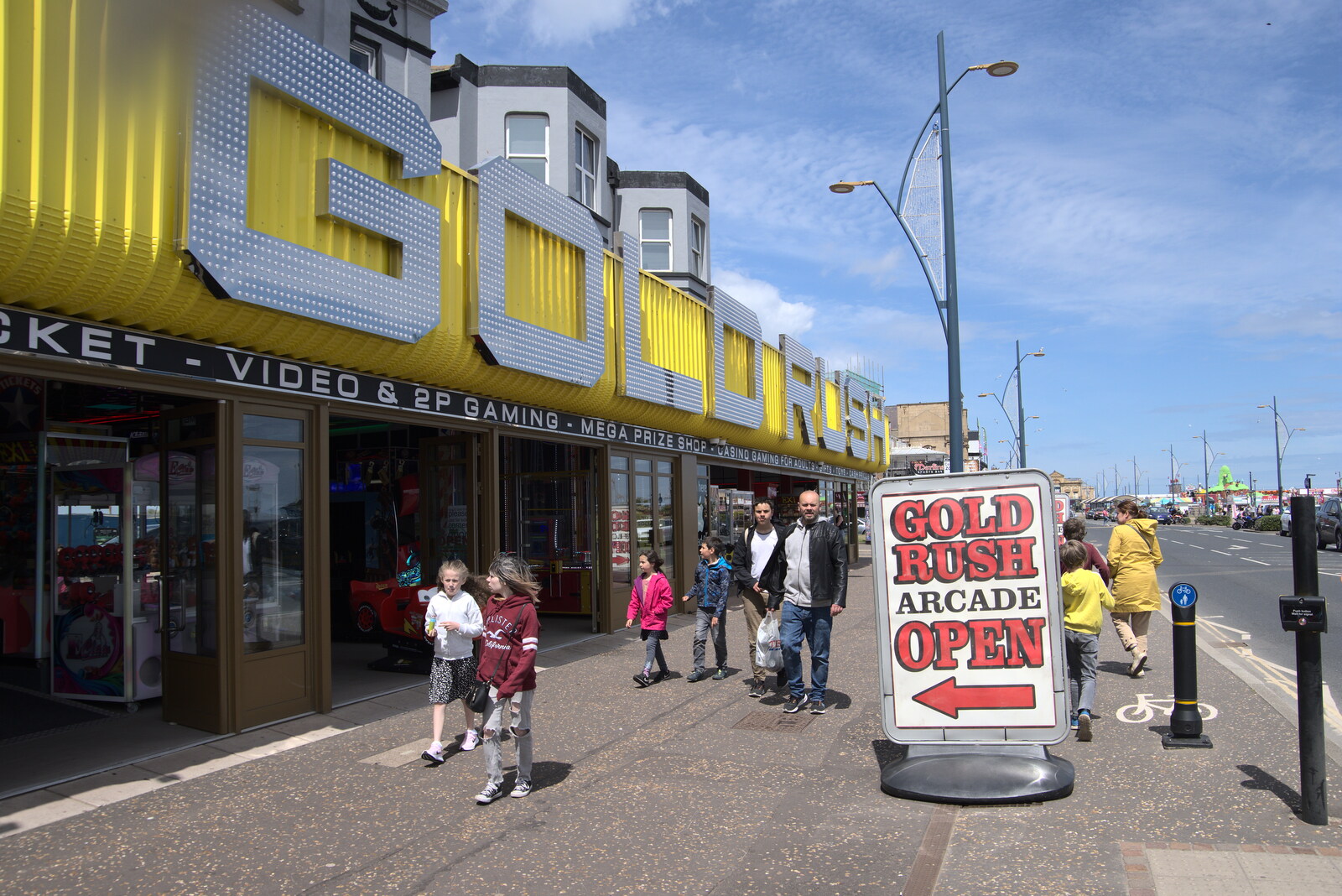 The Goldrush amusement arcade from Faded Seaside Glamour: A Weekend in Great Yarmouth, Norfolk - 29th May 2022