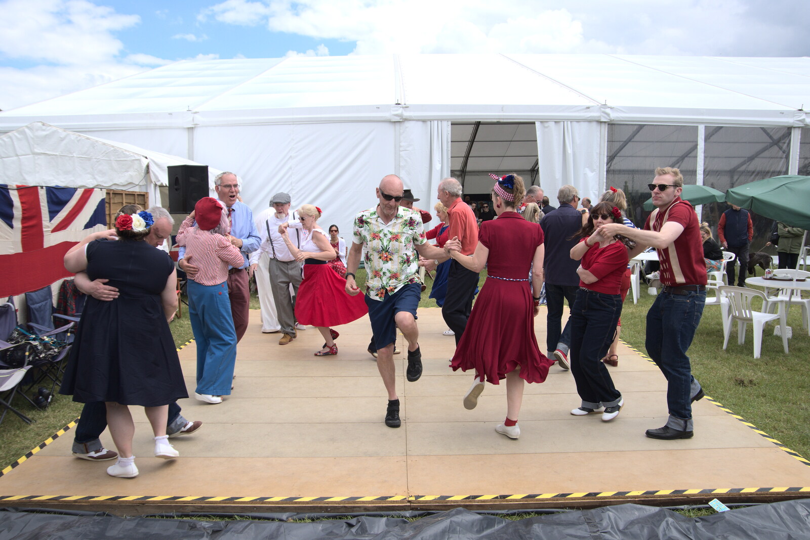The Suffolk Show, Trinity Park, Ipswich - 1st June 2022: There's some jiving going on