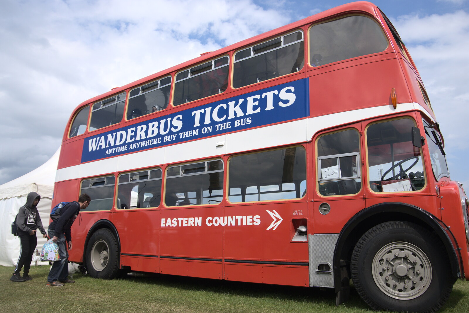 The Suffolk Show, Trinity Park, Ipswich - 1st June 2022: The old Eastern Counties bus