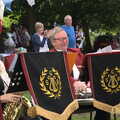 The Gislingham Silver Band at Barningham, Suffolk - 3rd June 2022, Julian celebrates 50 years in the band