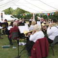 The Gislingham Silver Band at Barningham, Suffolk - 3rd June 2022, Isobel gets some photos of the band in action