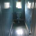 A disturbingly-long toilet, A 1940s Timewarp, Site 4, Bungay Airfield, Flixton, Suffolk - 9th June 2022