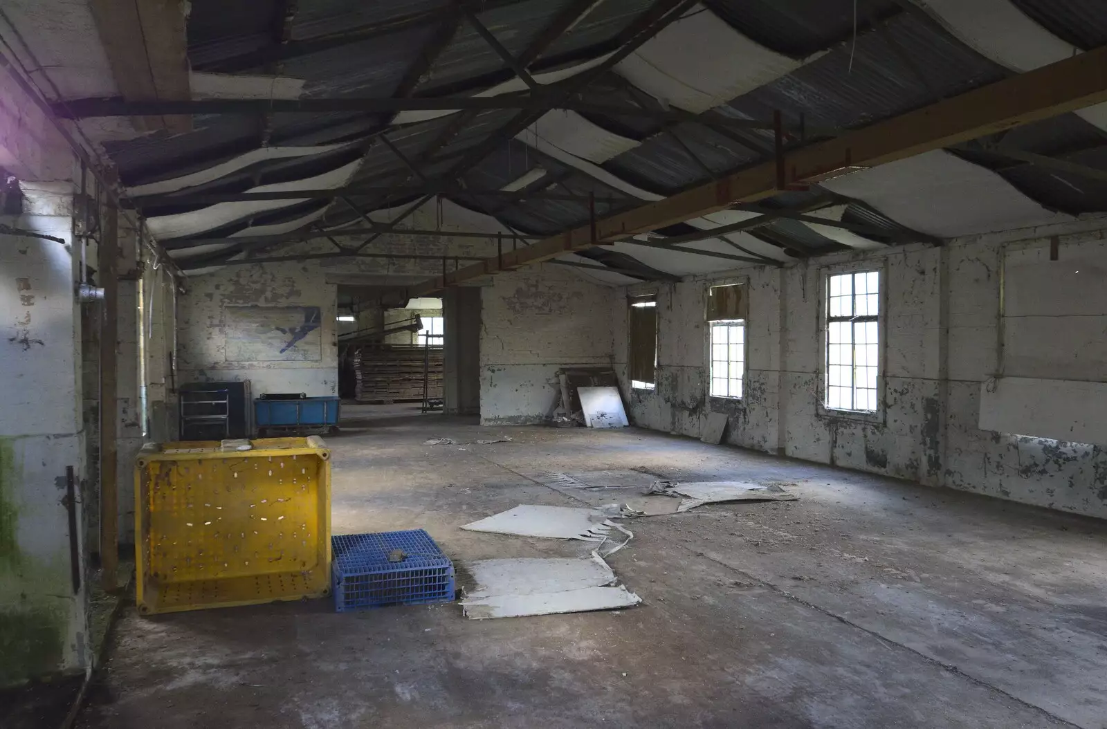 Possibly one of the mess/recreation huts, from A 1940s Timewarp, Site 4, Bungay Airfield, Flixton, Suffolk - 9th June 2022