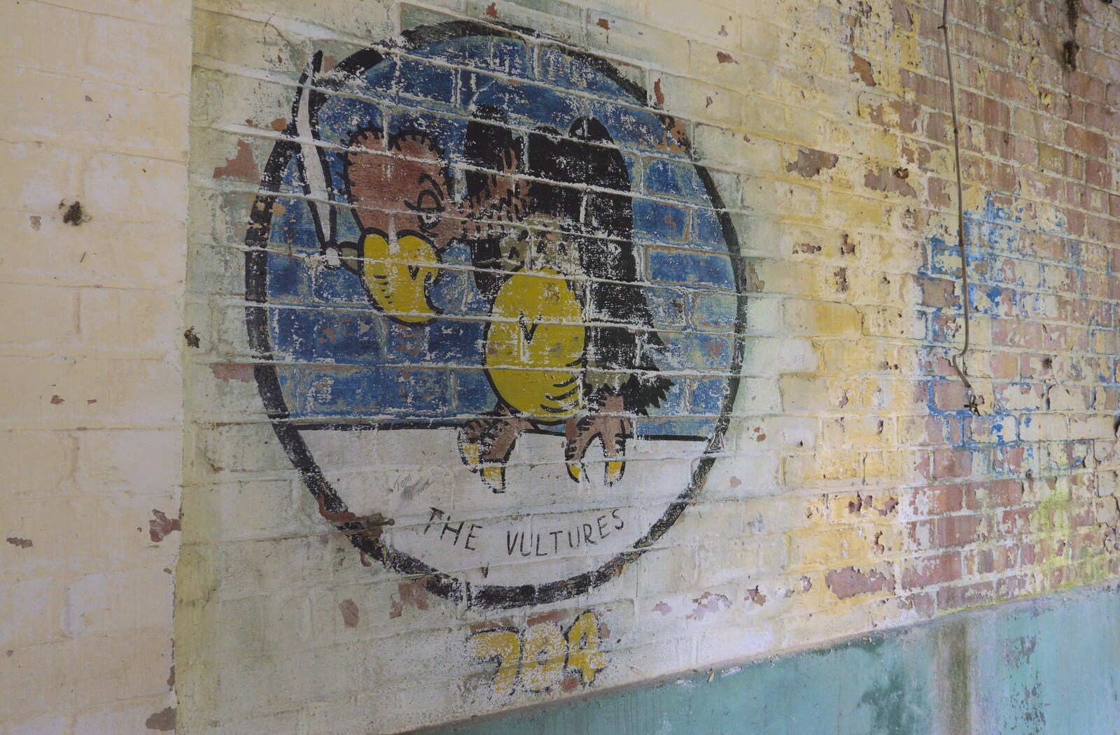 Artwork of the 704th Bomb Squadron - The Vultures from A 1940s Timewarp, Site 4, Bungay Airfield, Flixton, Suffolk - 9th June 2022