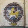 A winged unicorn - emblem of the 705th Bomb Squadron, A 1940s Timewarp, Site 4, Bungay Airfield, Flixton, Suffolk - 9th June 2022