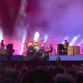 More impressive dumming from student Grace, The Killers at Carrow Road, Norwich, Norfolk - 9th June 2022