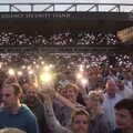 A mobile-phone torch song, The Killers at Carrow Road, Norwich, Norfolk - 9th June 2022